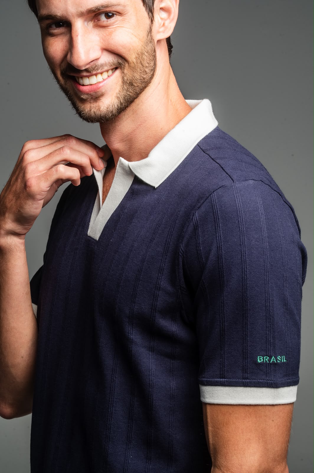 Camisa Polo Copa Azul Marinho