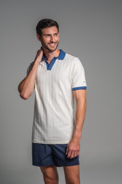 Camisa Polo Copa Off White